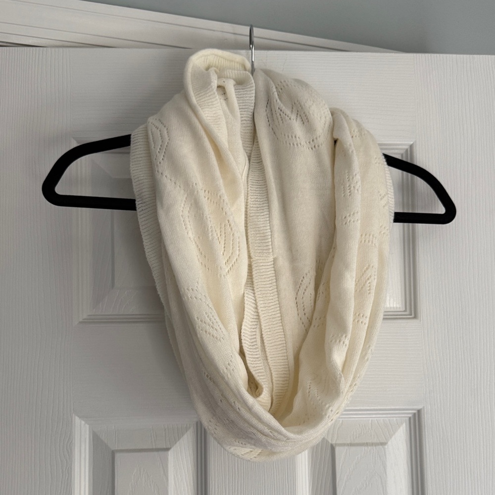 Michael Kors White Knit Scarf
